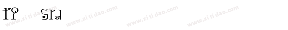 TP明朝 std字体转换